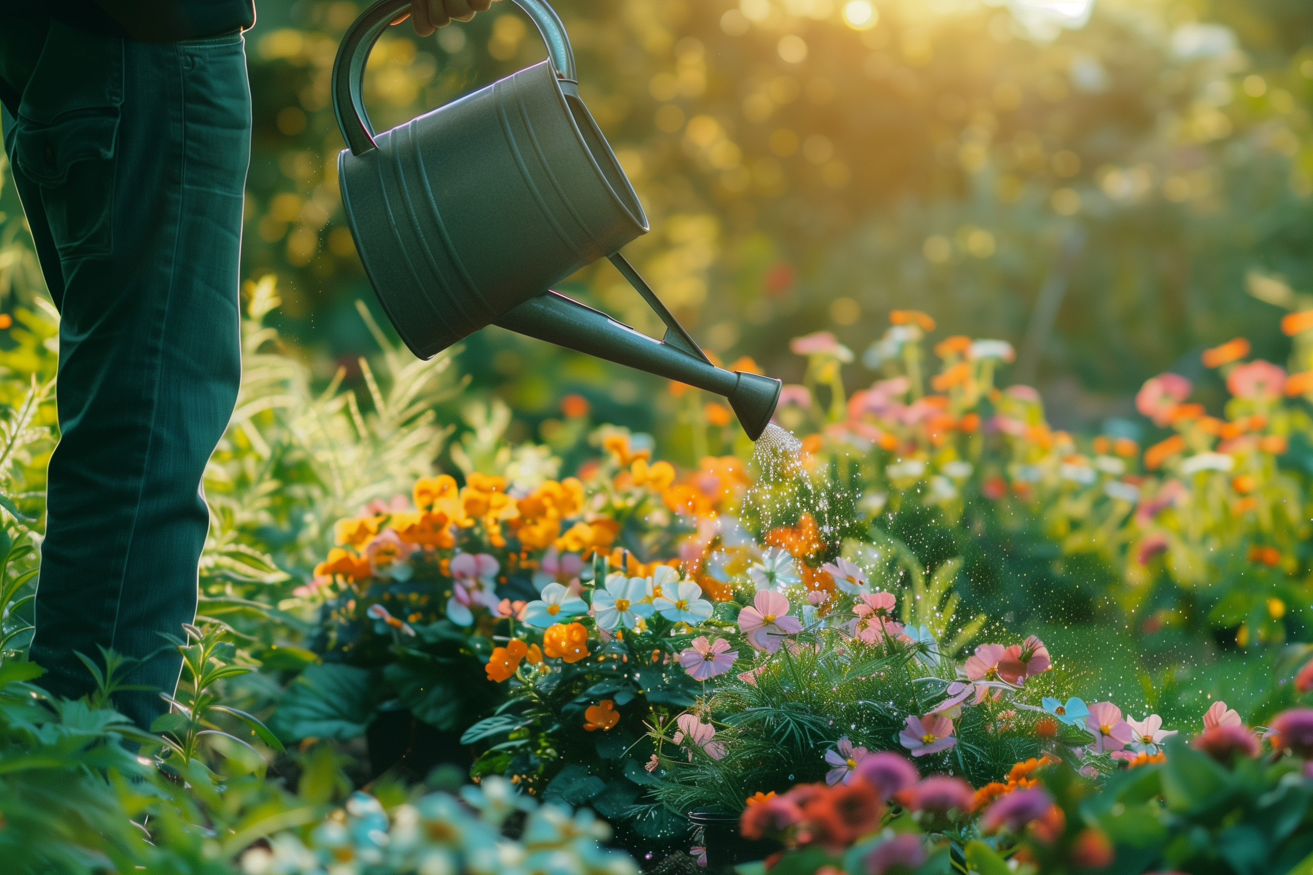 Bewässerungsdienst bei Trockenperioden