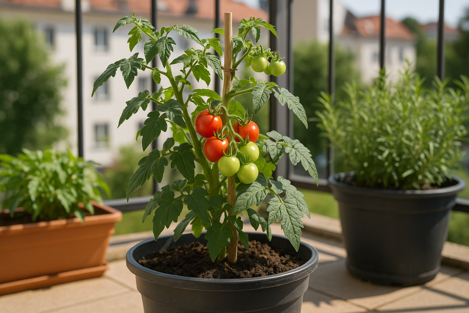 Tomaten im Kübel pflanzen – Die beste Anleitung